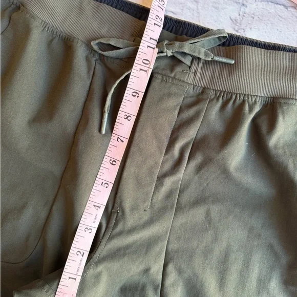 Lululemon Men's ABC Jogger Pants Olive Large Pull On Athletic Zip Pockets EUC - Picture 8 of 16